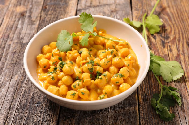 Pumpkin and Chickpea Curry