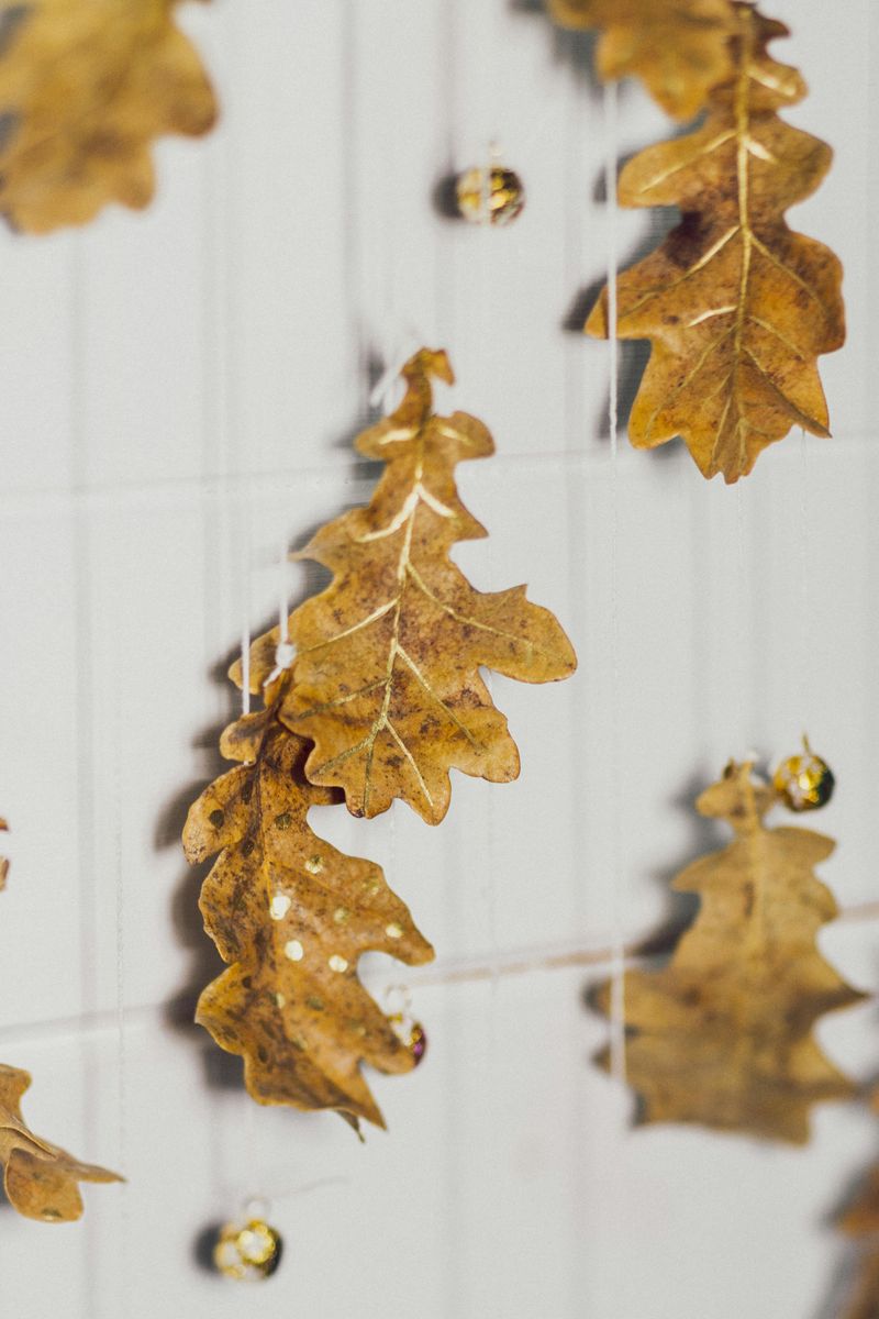 Pumpkin or Leaf Garland