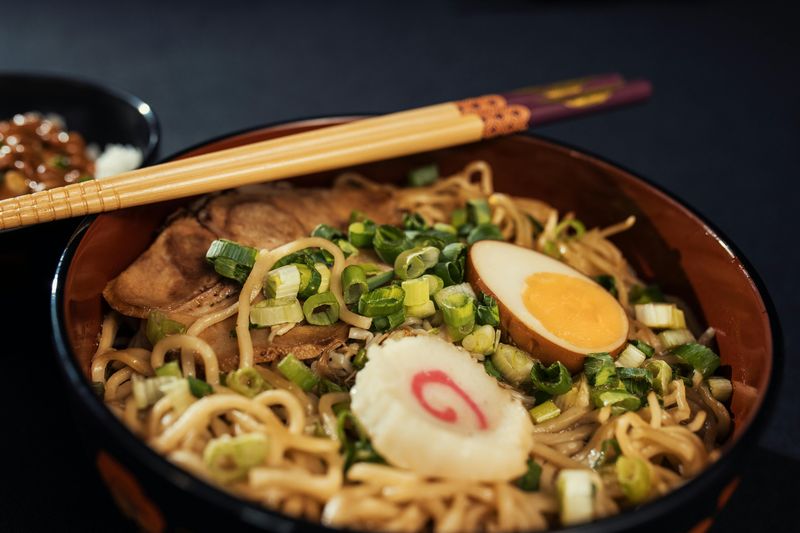 Ramen with Veggies & Egg