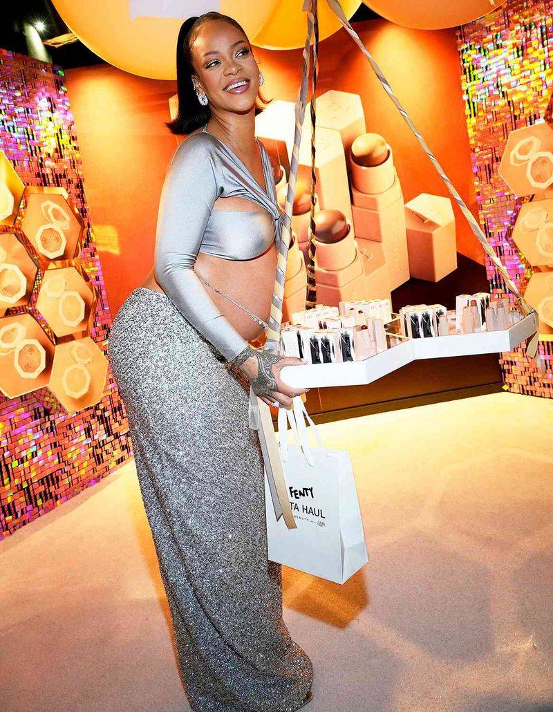 Rihanna's Maternity Couture