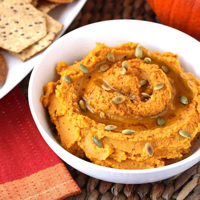 Roasted Garlic Pumpkin Dip