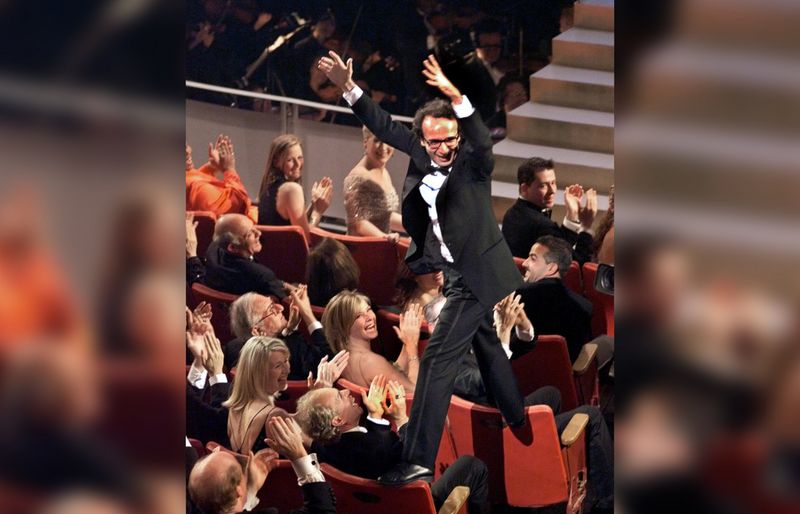 Roberto Benigni's Chair Walk