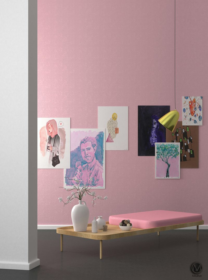Rosy Wall Artwork