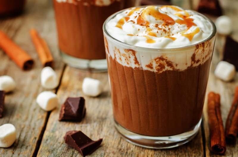 Salted Caramel Hot Chocolate