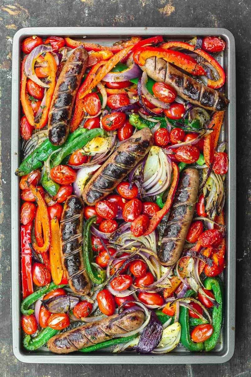 Sausage, Peppers & Onions