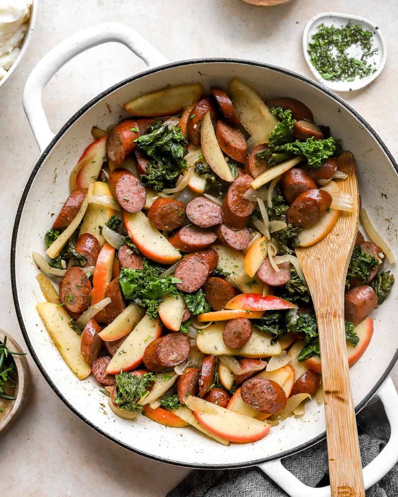 Sausage and Apple Skillet