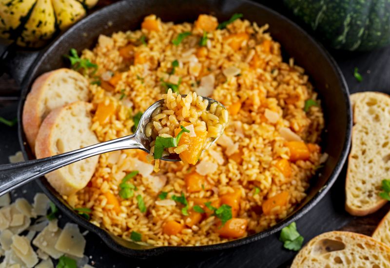 Savory Pumpkin Risotto