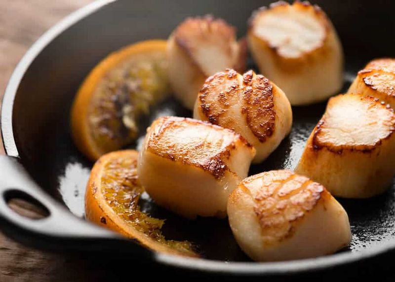 Seared Alaskan Weathervane Scallops