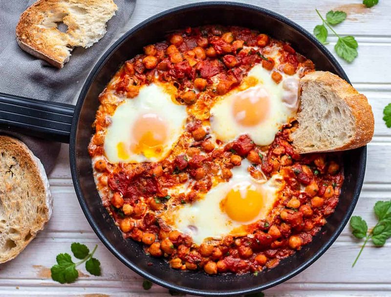 Shakshuka with Chickpeas