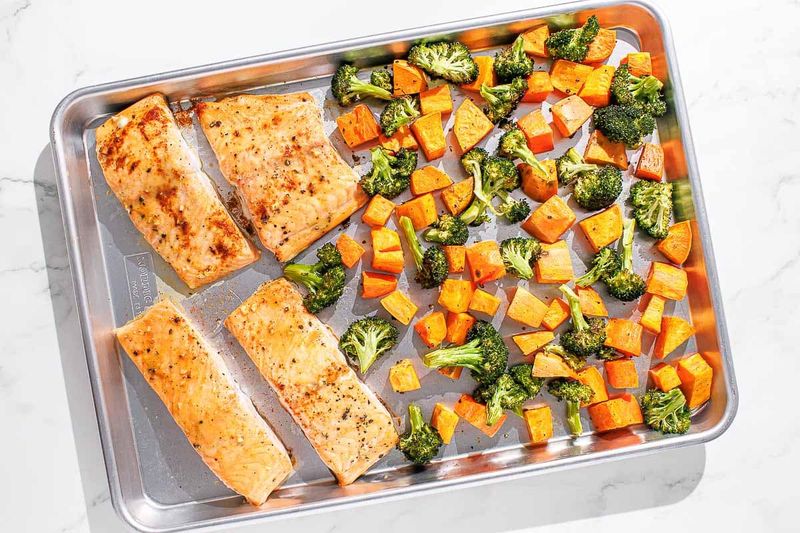 Sheet-Pan Maple Dijon Salmon