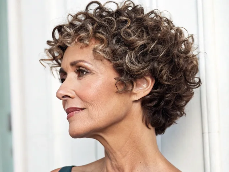 Short Curly Cut