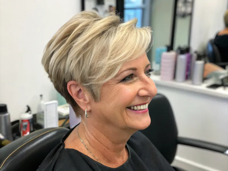 Side-Swept Pixie