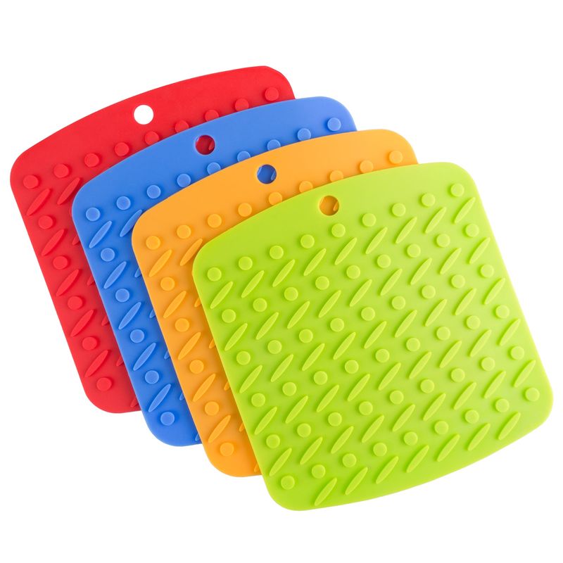 Silicone Pot Holder That Doubles as a Trivet