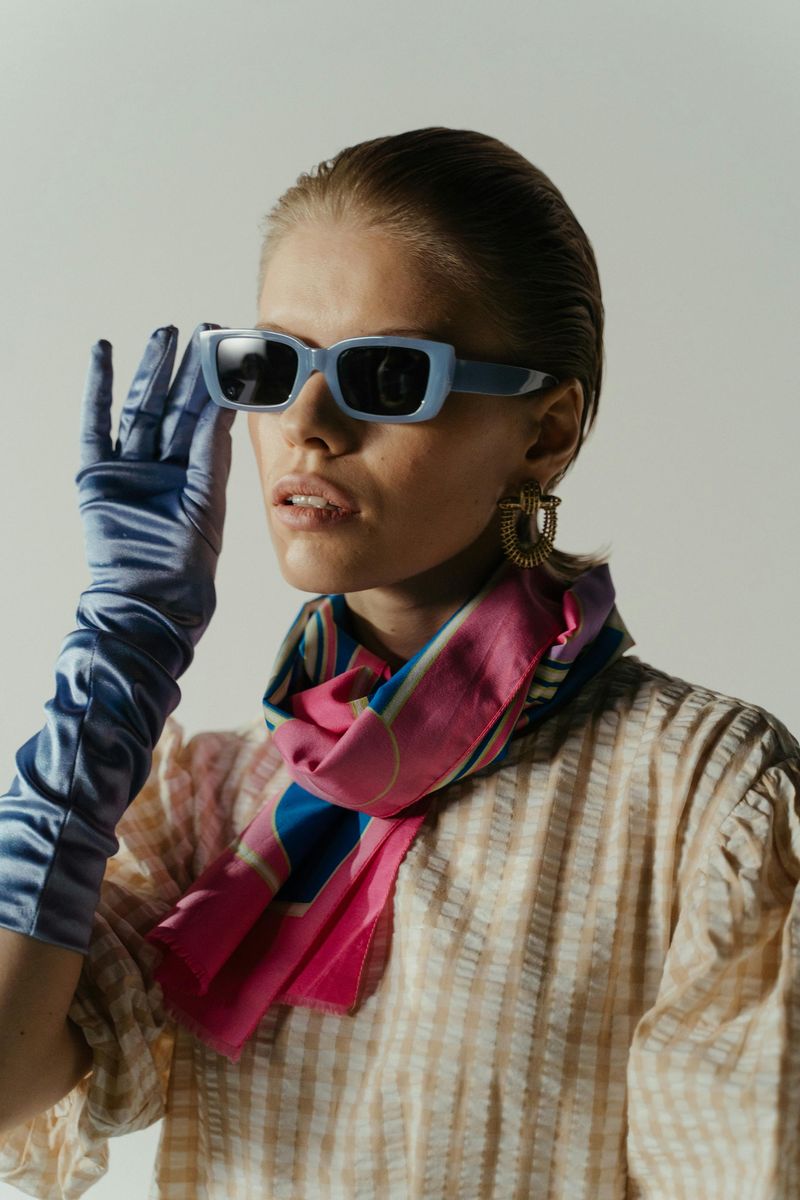 Silk Scarf or Neck Scarf