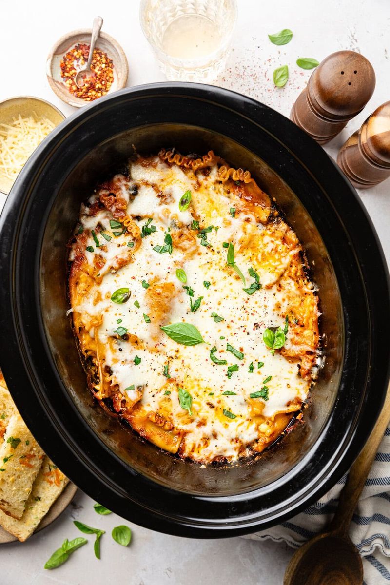 Slow Cooker Lasagna