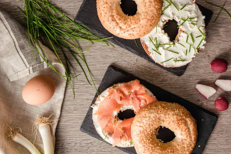Smoked Salmon Bagel