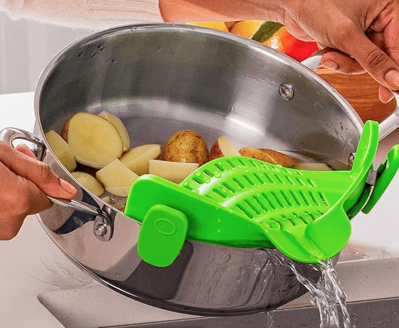 Snap N' Strain Clip-On Strainer