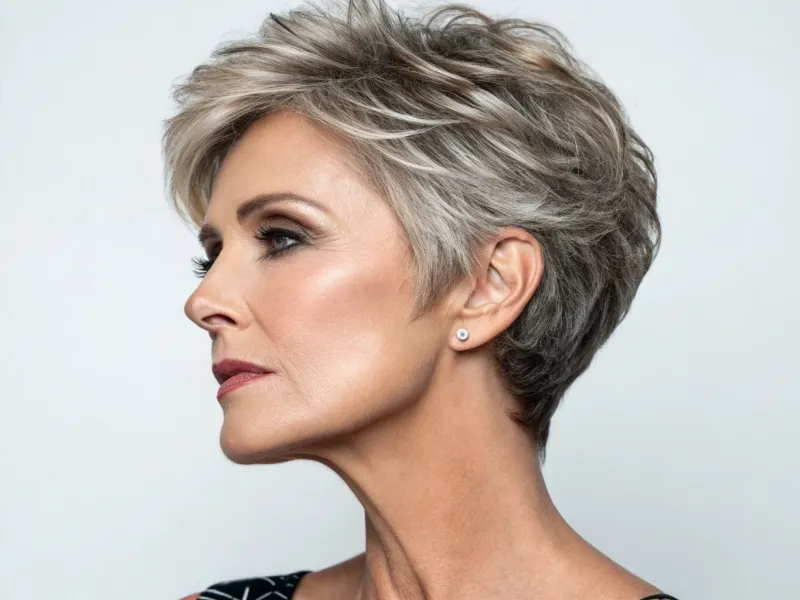 Sophisticated Pixie Cut