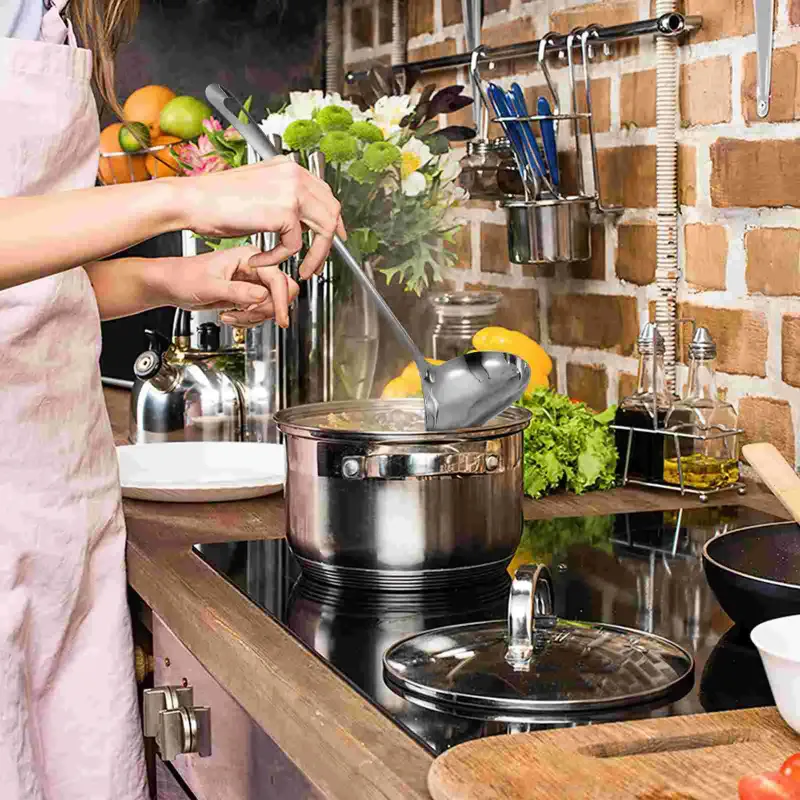 Soup Ladle with Pour Spout