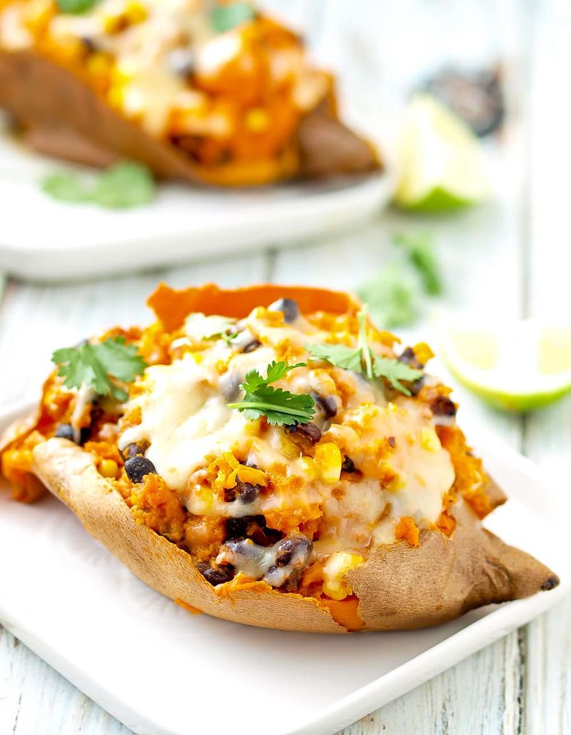 Southwest Stuffed Sweet Potatoes
