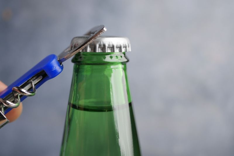 Sparkling Water Bubbles Over Sugary Soda