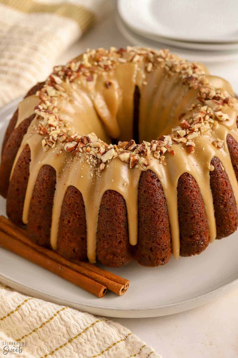 Spice Cake with Maple Glaze