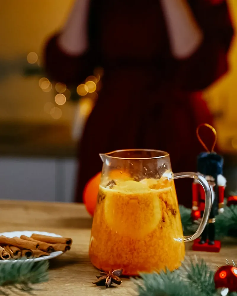 Spiced Orange-Cinnamon Cider