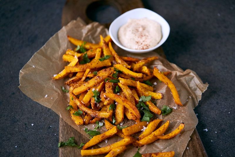 Spiced Pumpkin Fries