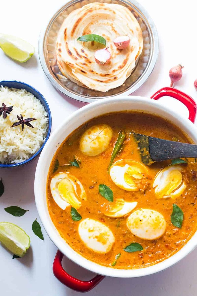 Spicy Indian Egg Curry