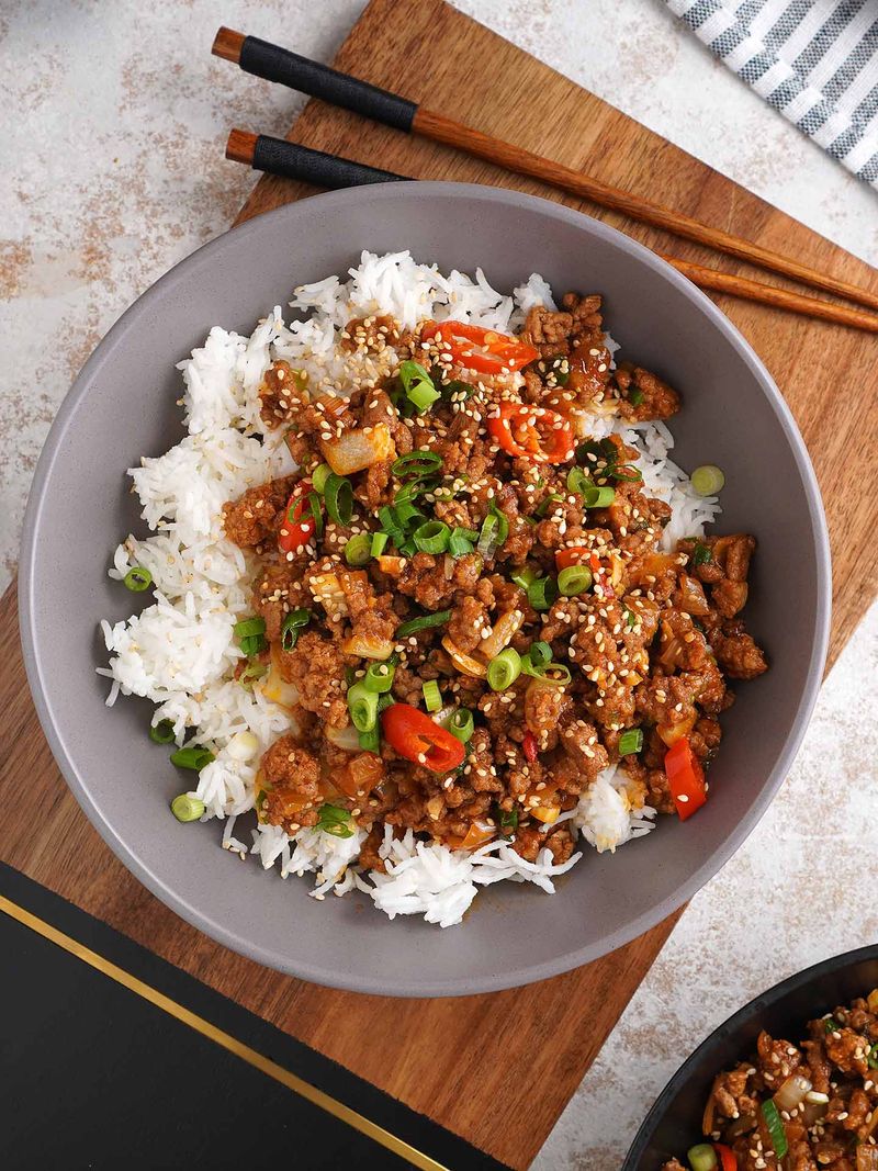 Spicy Korean Beef Bowls