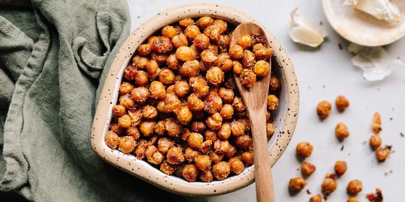 Spicy Roasted Chickpeas