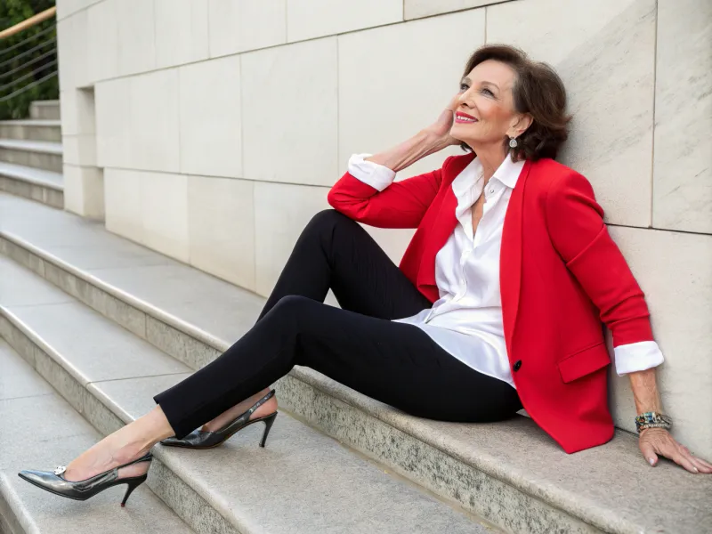 Statement Jacket + Simple Base