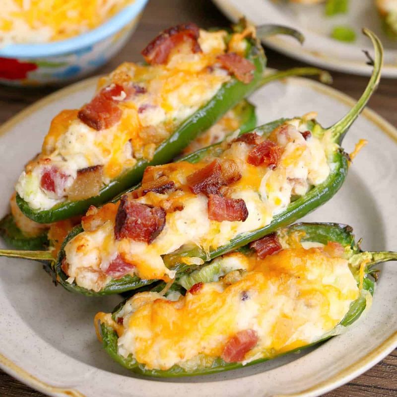 Stuffed Jalapeño Poppers