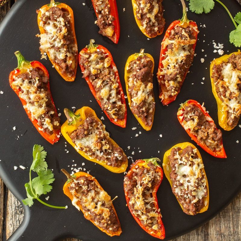 Stuffed Mini Bell Peppers