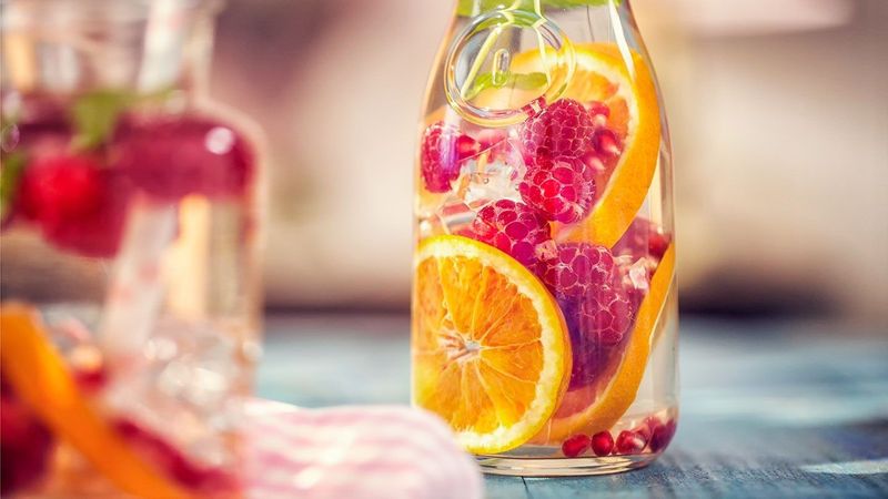 Swap Sugary Drinks for Sparkling Water with Citrus