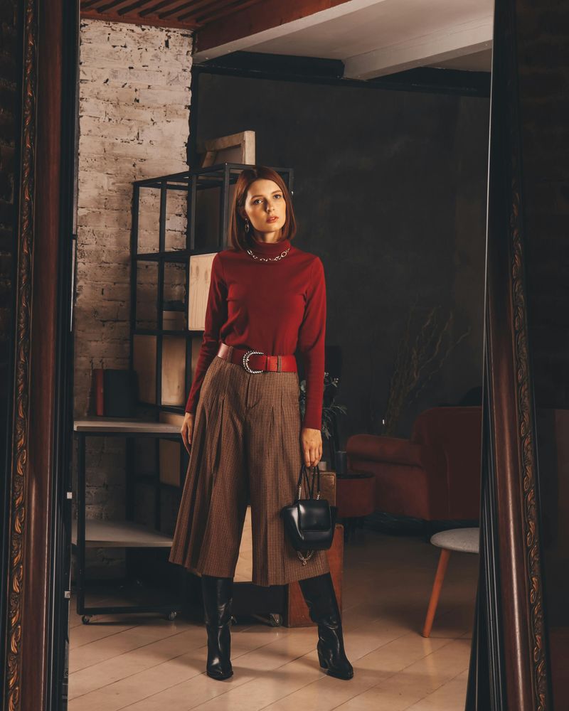 Sweater + Midi Skirt
