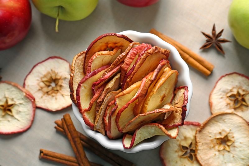 Sweet Cinnamon Apple Chips