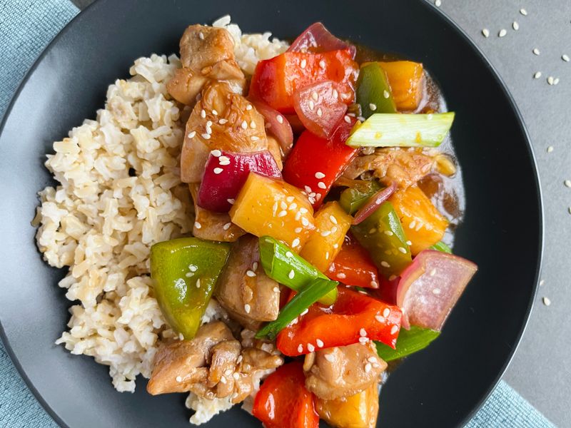 Sweet & Sour Chicken Stir-Fry