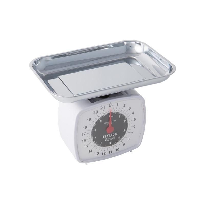 Taylor Precision Products Stainless Steel Analog Kitchen Scale