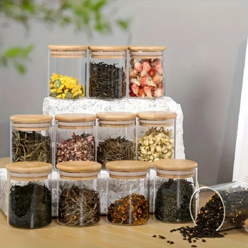 Tea Storage Containers (Airtight, Opaque)