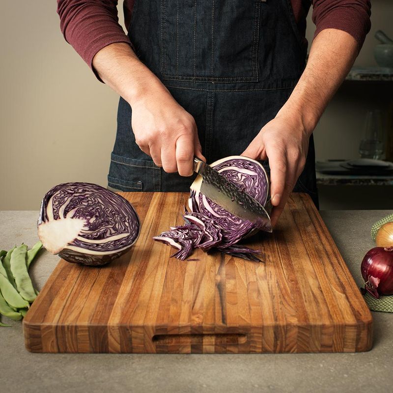 TeakHaus Edge-Grain Carving Board