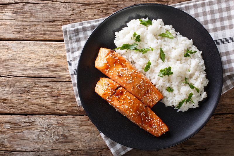 Teriyaki Salmon Fillets