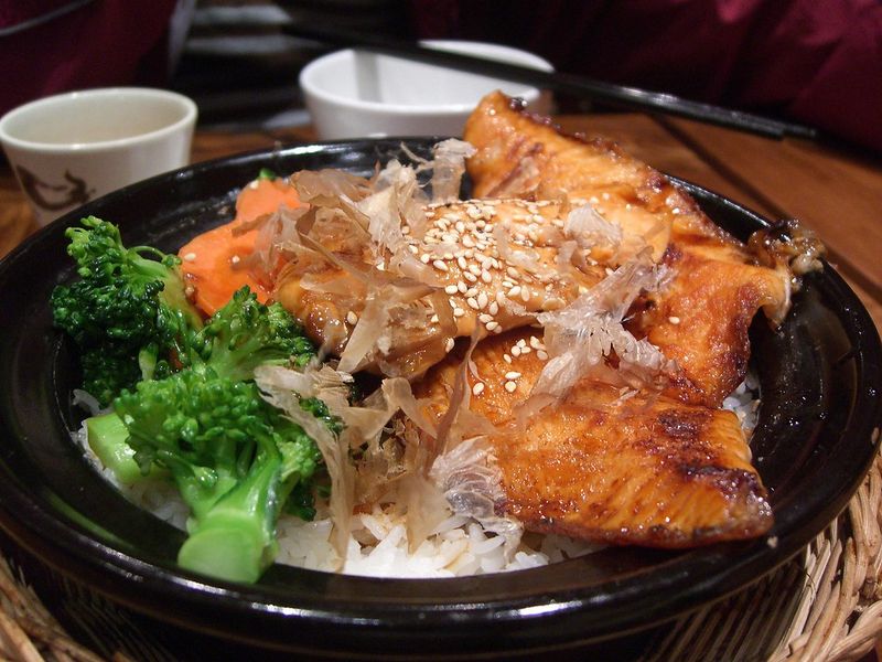 Teriyaki Salmon Rice Bowl