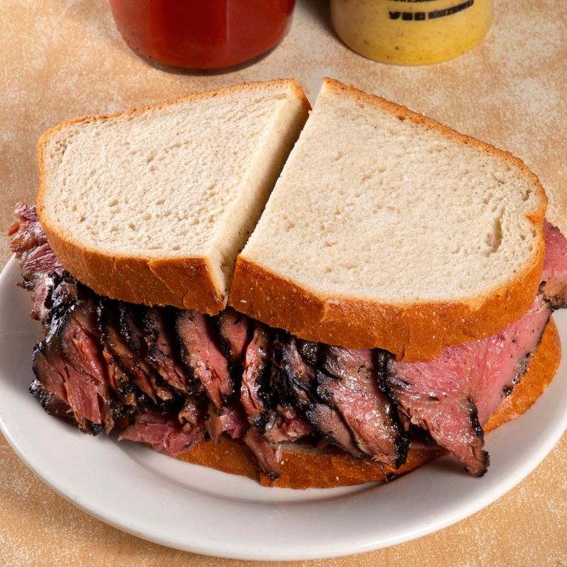 The Legendary Pastrami at Katz's Delicatessen