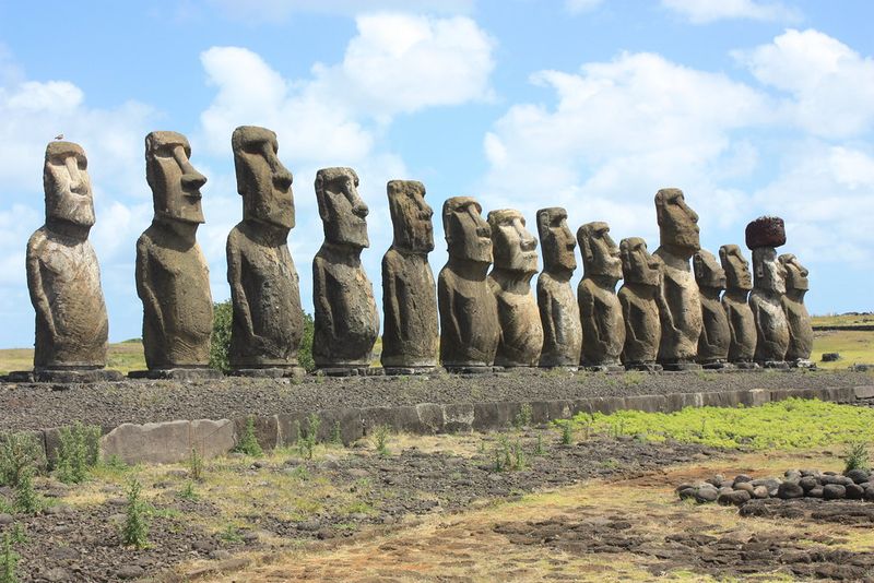 The Moai Statues of Easter Island: Stone Sentinels of the Pacific