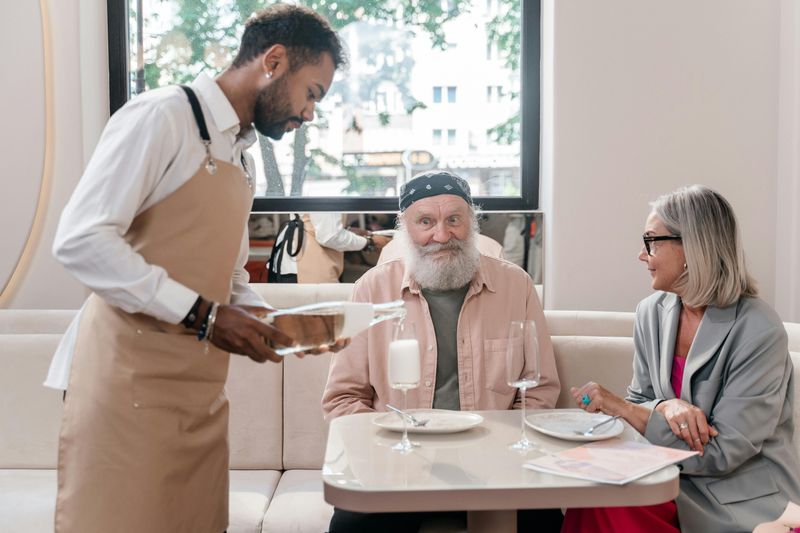 They're Kind To The Waiter (And Everyone Else)