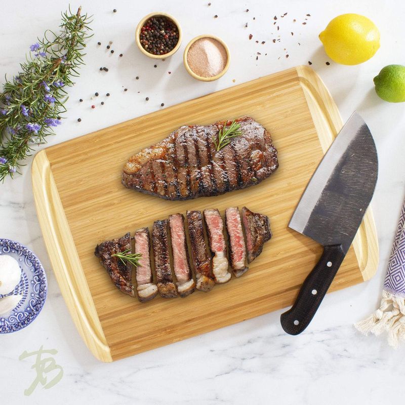 Totally Bamboo Kona Groove Cutting Board