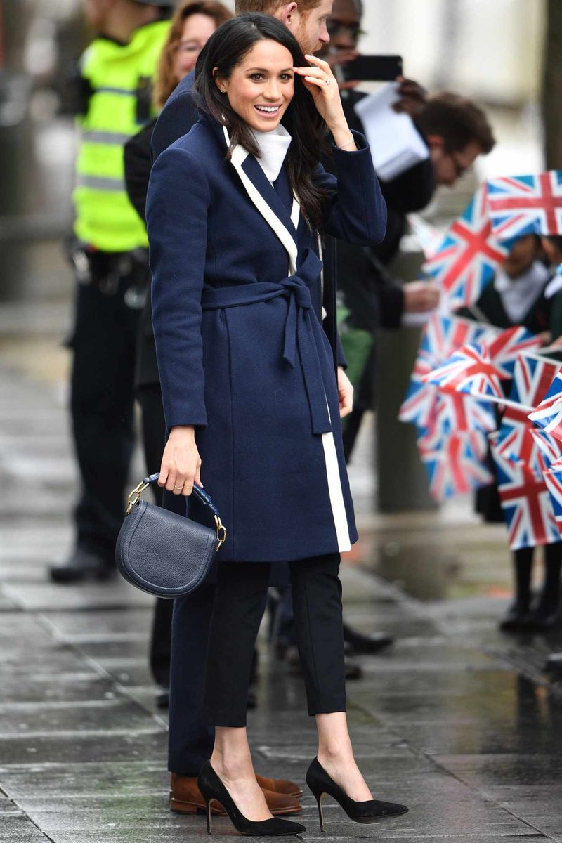 Trench Coat + Cigarette Pants (Meghan Markle)