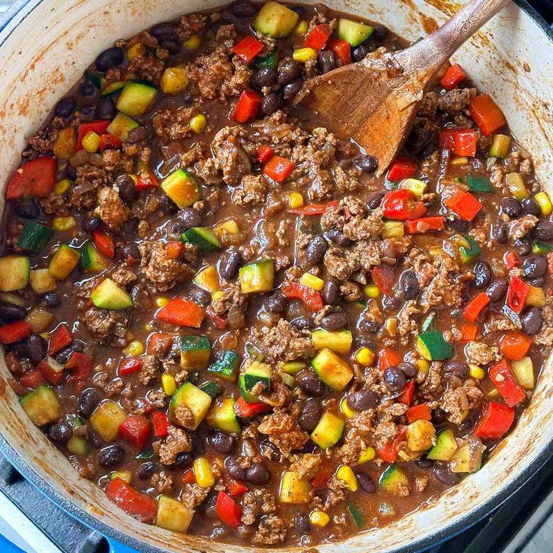Turkey & Veggie Chili