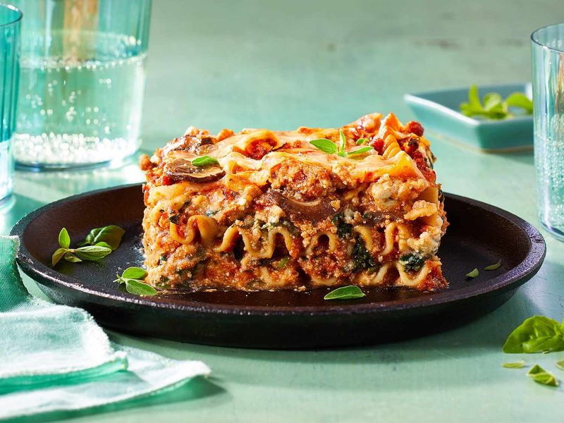 Turkey and Veggie Lasagna